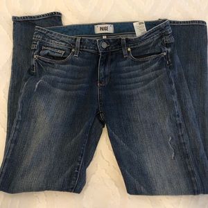 Paige skyline ankle peg jeans size 29